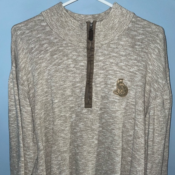 Ottawa Senators half-zip long sleeve - Picture 1 of 3